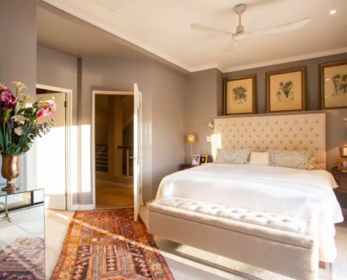 Main bedroom 1 Interior decorating in Pearl Valley Estate, Franschhoek Paarl
