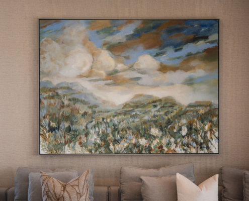 Interior decor project for Amber Percheron Cape Winelands