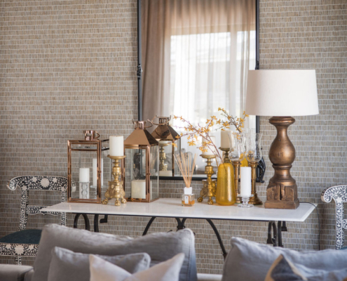 Interior decor project for Amber Percheron Cape Winelands