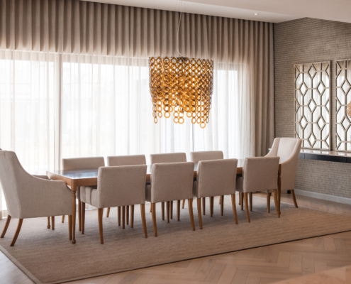 Interior decor project for Amber Percheron Cape Winelands