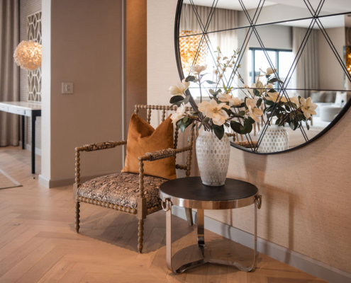 Interior decor project for Amber Percheron Cape Winelands