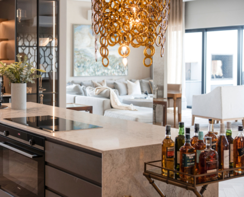 Interior decor project for Amber Percheron Cape Winelands