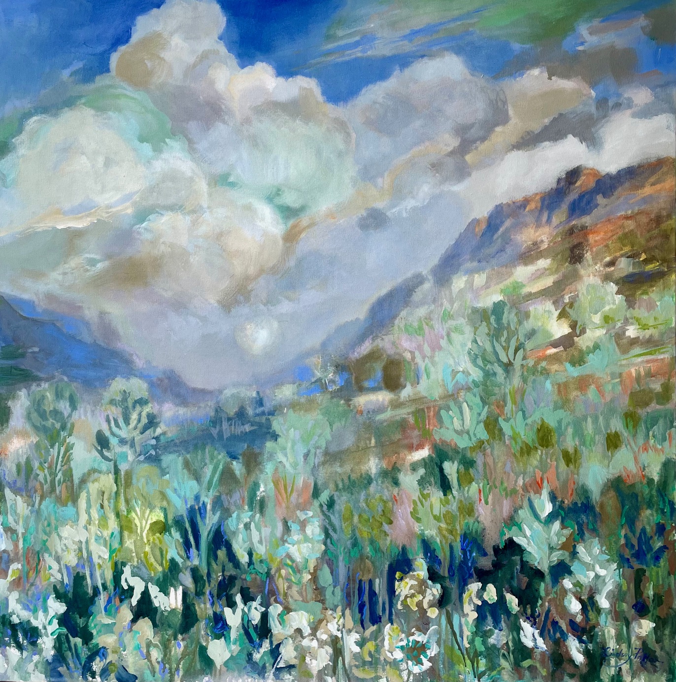 April Attraction, artwork by Lindsay Patton