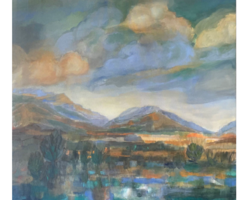 As Dawn Prevails I, artwork by Lindsay Patton
