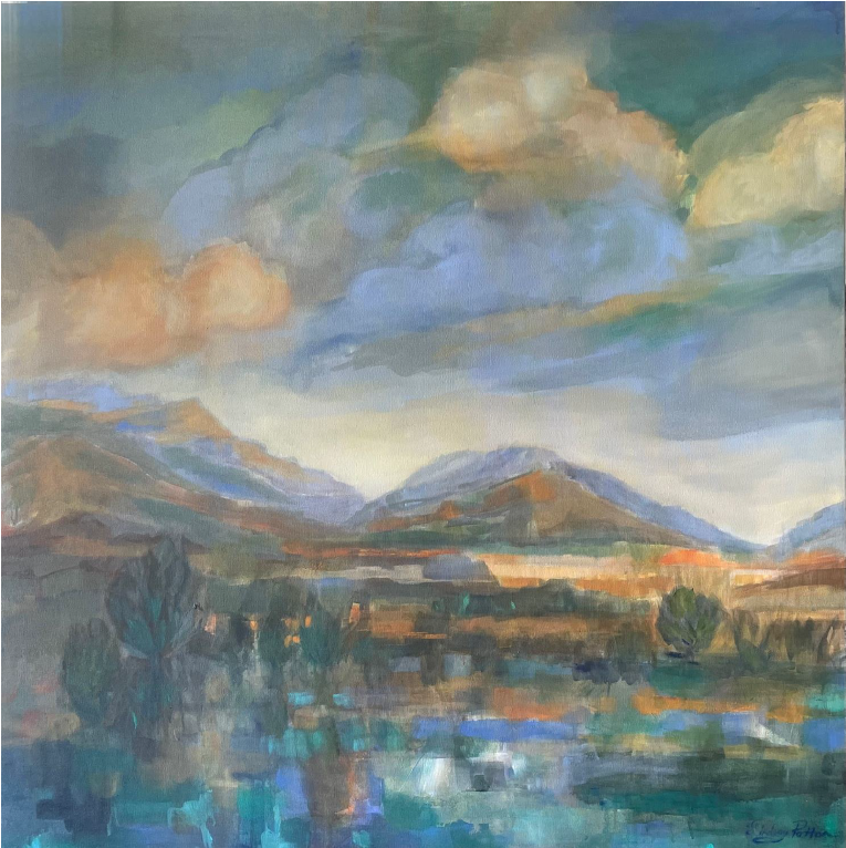 As Dawn Prevails I, artwork by Lindsay Patton