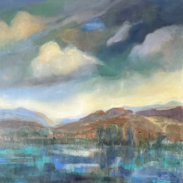 As Dawn Prevails II, artwork by Lindsay Patton