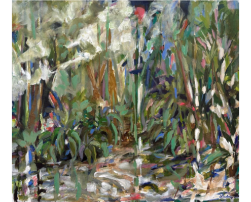 Forest Whispers I, artwork by Lindsay Patton