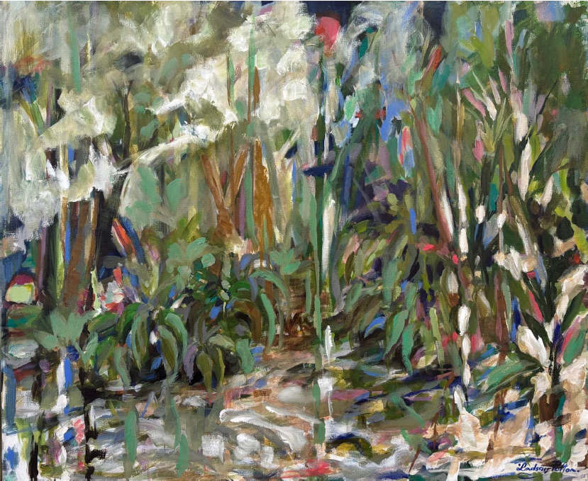 Forest Whispers I, artwork by Lindsay Patton