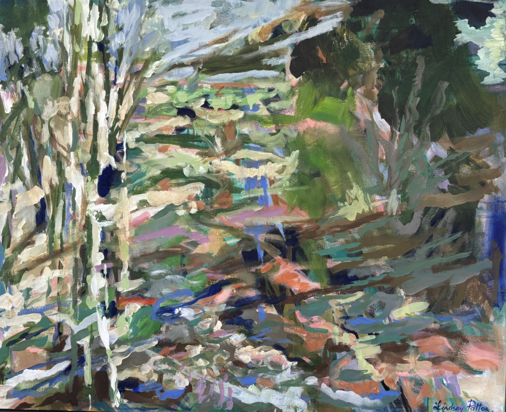 Forest Whispers II, artwork by Lindsay Patton