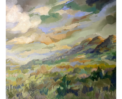 Gone with The Wind, artwork by Lindsay Patton