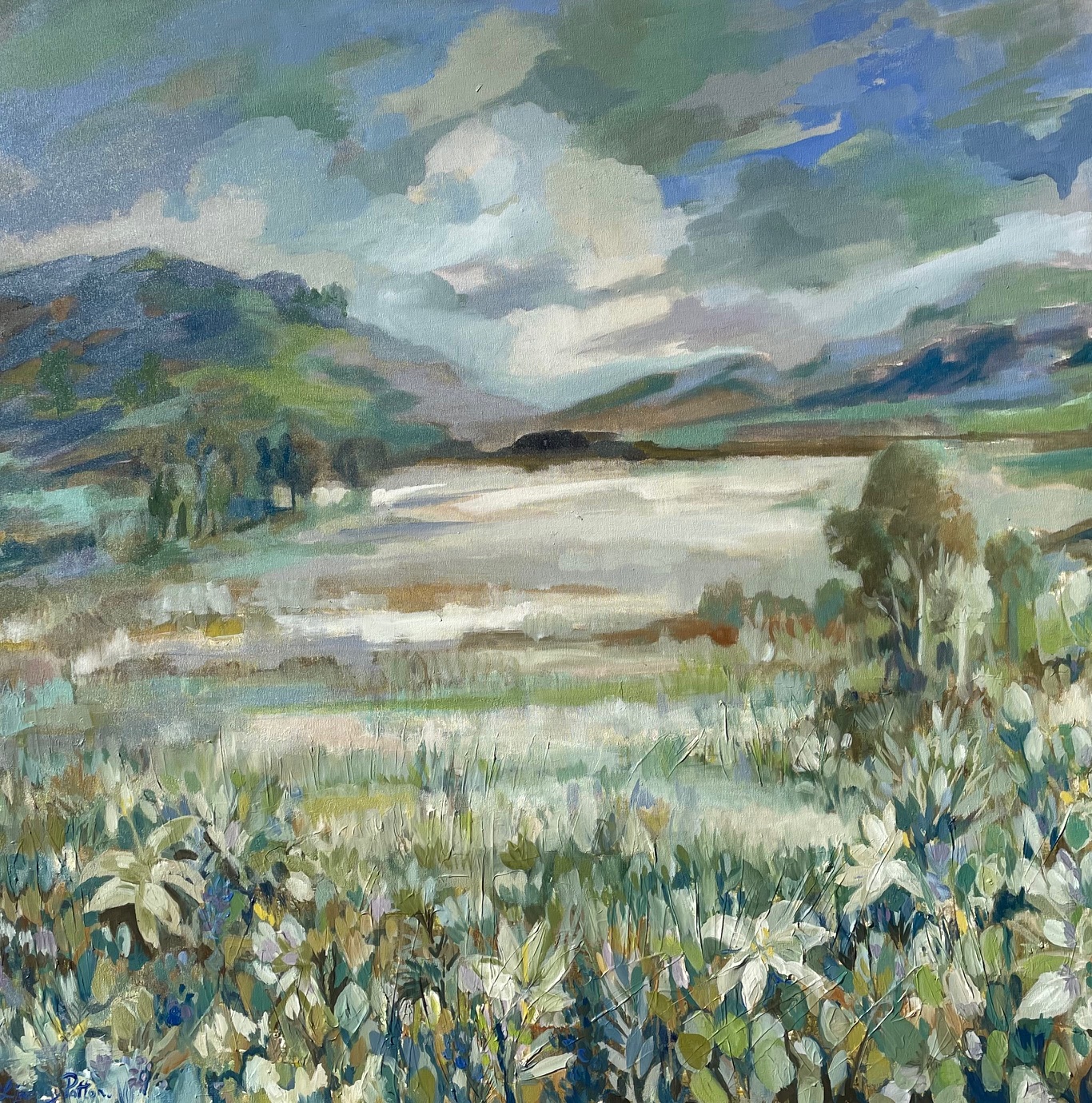 Marvelous March, artwork by Lindsay Patton